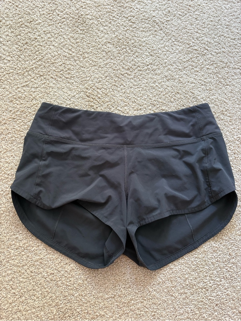 Lululemon Grey Running Shorts in Perfect Condition!